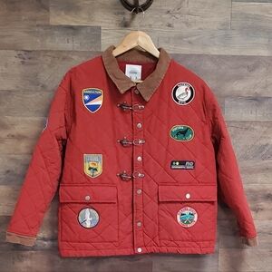 Found Multi Patch Jacket